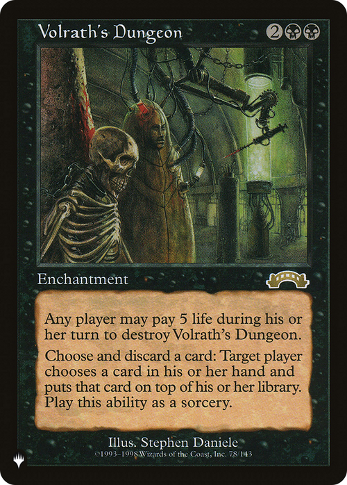 Volrath's Dungeon (LIST-EXO-78) - The List