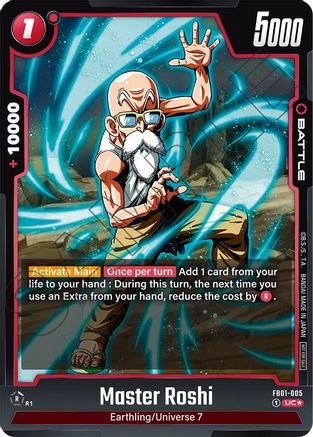 Master Roshi - FB01-005 (Championship Pack 01) (FB01-005) - Tournament and Championship Promos Holofoil