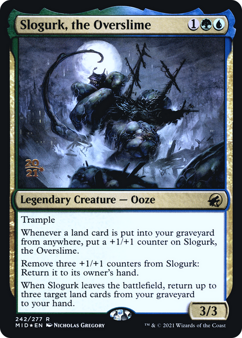 Slogurk, the Overslime (PRE-242S) - Innistrad: Midnight Hunt Promos Foil