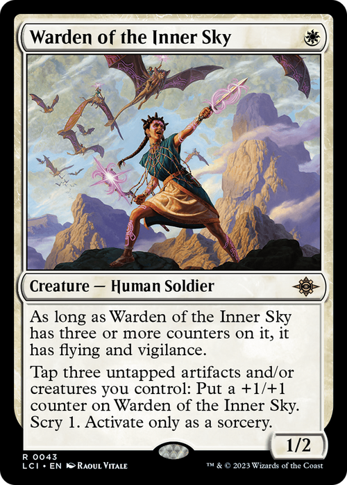 Warden of the Inner Sky (LCI-043) - The Lost Caverns of Ixalan Foil