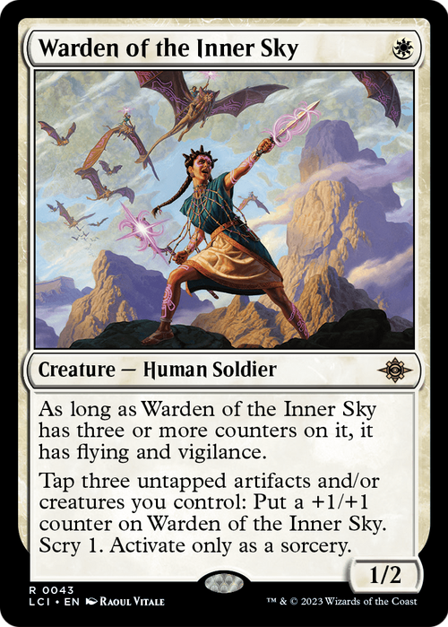 Warden of the Inner Sky (LCI-043) - The Lost Caverns of Ixalan Foil