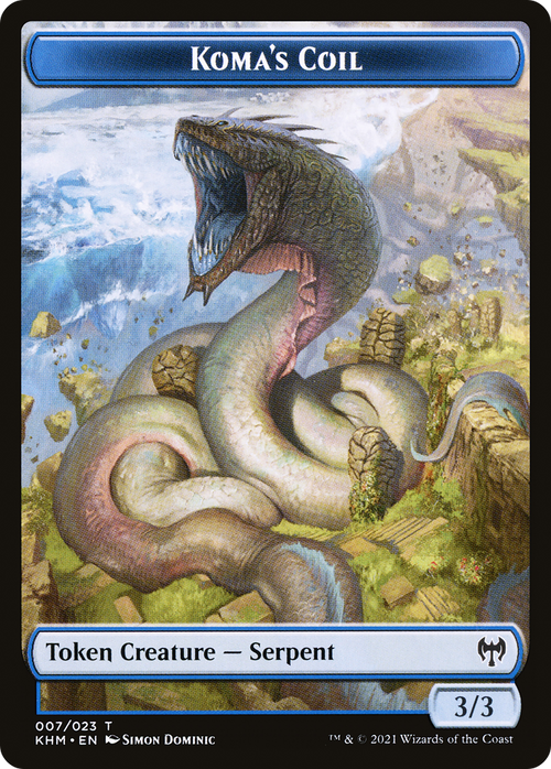 Koma's Coil (TKHM-007) - Kaldheim Tokens