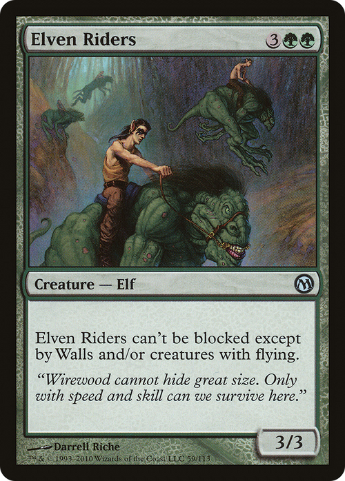 Elven Riders (DPA-059) - Duels of the Planeswalkers