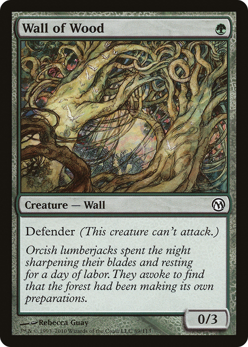Wall of Wood (DPA-089) - Duels of the Planeswalkers