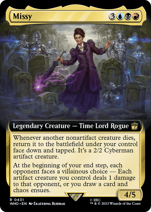 Missy (Extended Art) (WHO-431) - Doctor Who: (Extended Art)