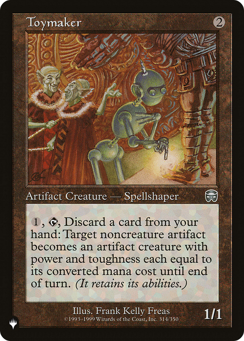 Toymaker (LIST-314/350) - The List