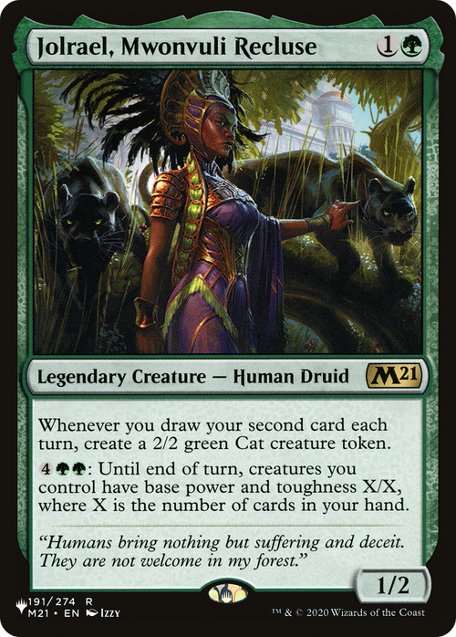 Jolrael, Mwonvuli Recluse (LIST-191) - The List