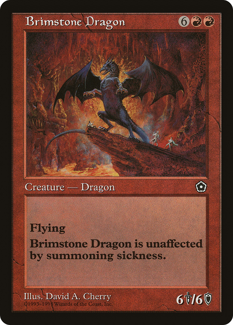 Brimstone Dragon (P02-) - Portal Second Age