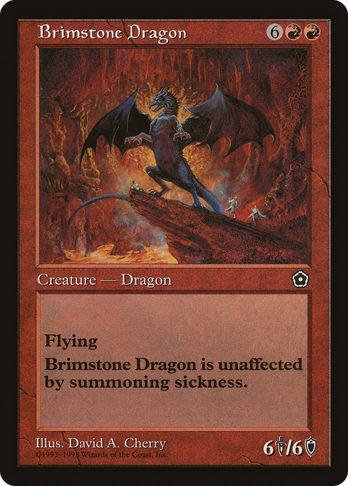 Brimstone Dragon (P02-) - Portal Second Age