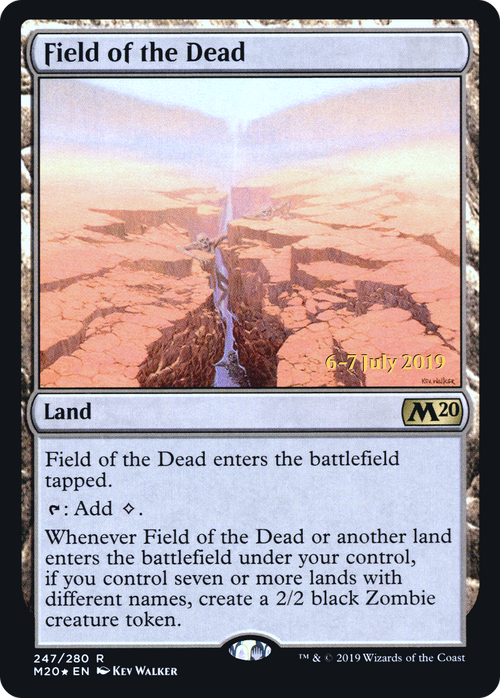 Field of the Dead (PRE-247S) - Core Set 2020 Promos Foil