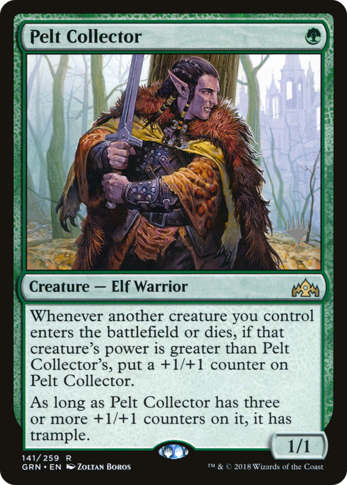 Pelt Collector (PPTHB-141P) - Guilds of Ravnica Promos