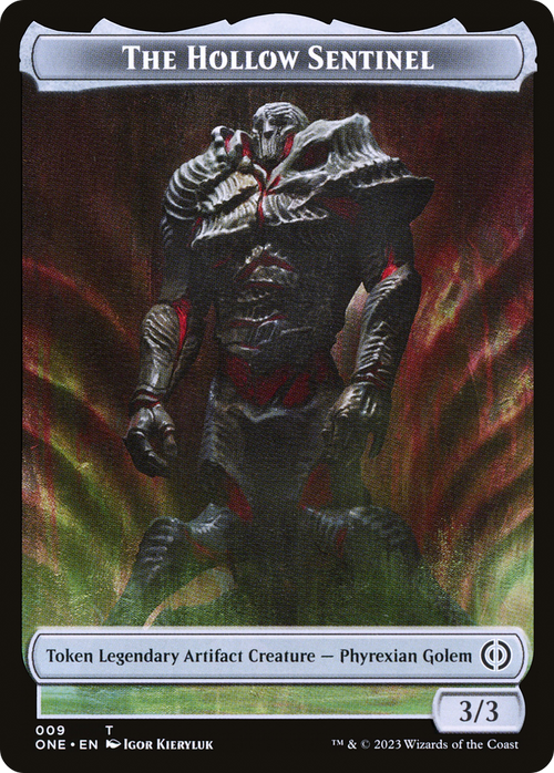 The Hollow Sentinel (TONE-009) - Phyrexia: All Will Be One Tokens