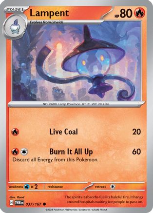 Lampent 037  SV06 Twilight Masquerade - Common