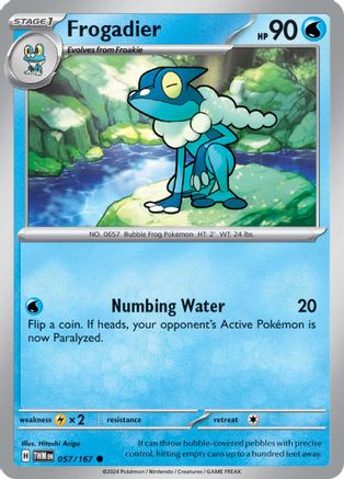Frogadier 057  SV06 Twilight Masquerade - Common