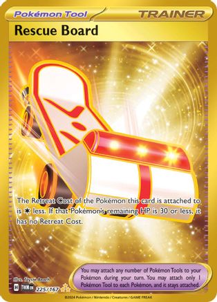 Rescue Board 225  - Holofoil SV06 Twilight Masquerade - Hyper Rare