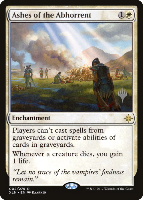 Ashes of the Abhorrent (PPM20-02P) - Ixalan Promos