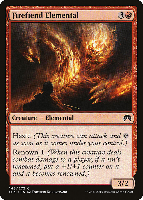 Firefiend Elemental (ORI-146) - Magic Origins