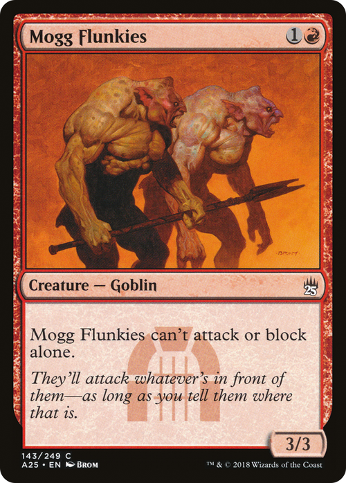 Mogg Flunkies (A25-143) - Masters 25