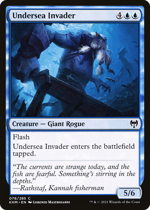 Undersea Invader (KHM-078) - Kaldheim
