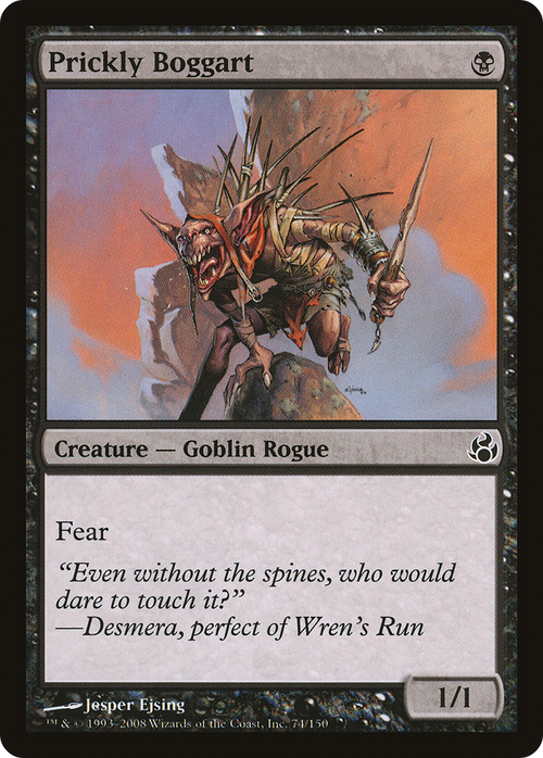 Prickly Boggart (MOR-074) - Morningtide Foil