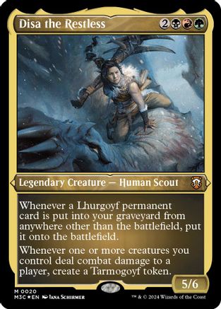 Disa the Restless (Foil Etched) (M3C-020) - Modern Horizons 3 Commander Foil