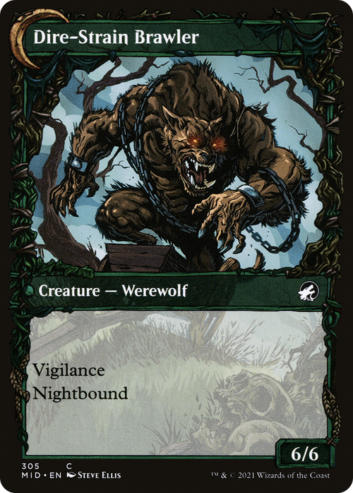 Tireless Hauler (Showcase) (MID-305) - Innistrad: Midnight Hunt: (Showcase, Double Faced Transform)