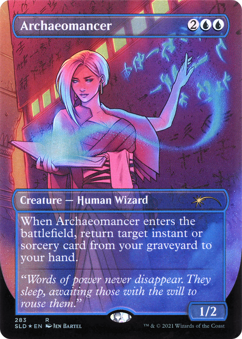 Archaeomancer (SLD-283) - Secret Lair Drop (Borderless) Foil