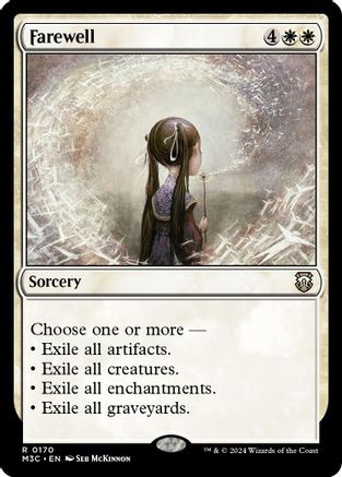 Farewell (Ripple Foil) (M3C-170) - Modern Horizons 3 Commander Foil