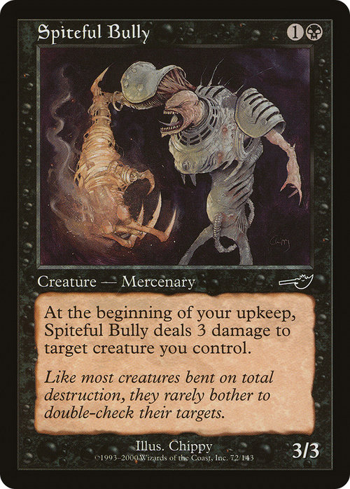 Spiteful Bully (NMS-072) - Nemesis Foil