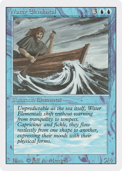 Water Elemental (3ED-) - Revised Edition