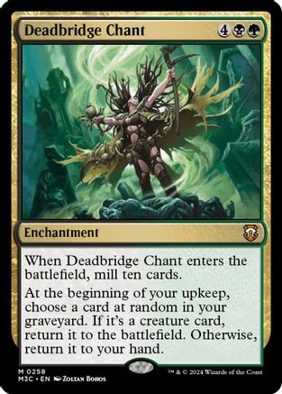 Deadbridge Chant (Ripple Foil) (M3C-258) - Modern Horizons 3 Commander Foil