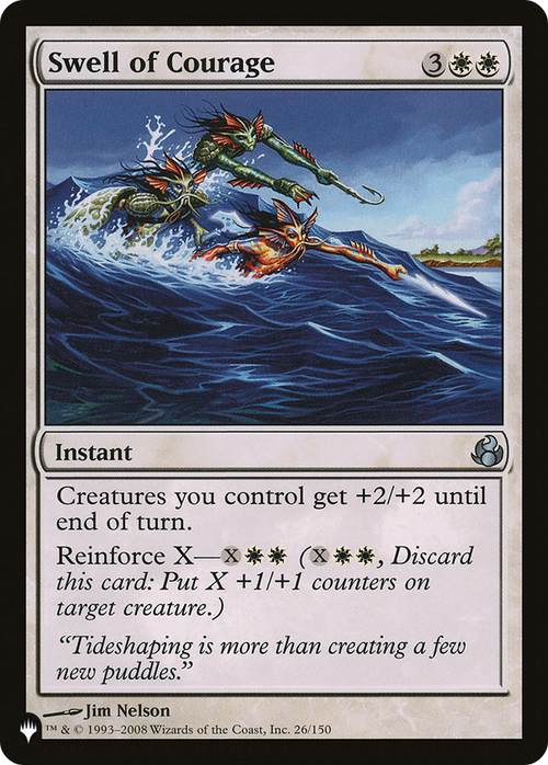 Swell of Courage (LIST-MOR-26) - The List