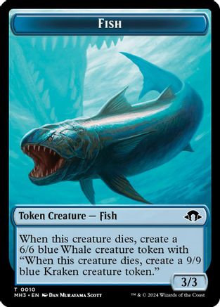 Fish Token (MH3-010) - Modern Horizons 3