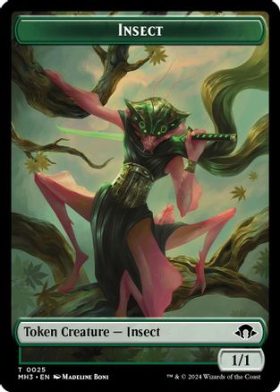 Insect Token (0025) (MH3-025) - Modern Horizons 3