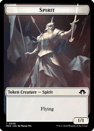 Spirit (0008) // Energy Reserve Double-Sided Token (MH3-8 // 36) - Modern Horizons 3
