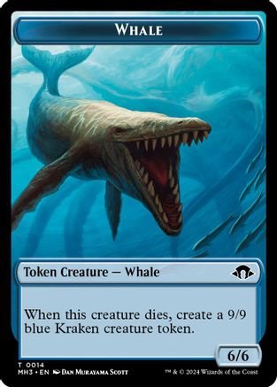 Whale // Energy Reserve Double-Sided Token (MH3-14 // 36) - Modern Horizons 3
