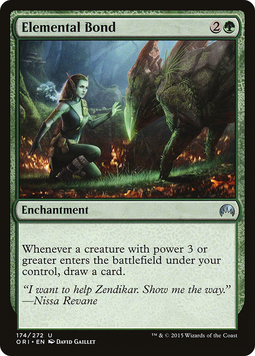 Elemental Bond (ORI-174) - Magic Origins Foil