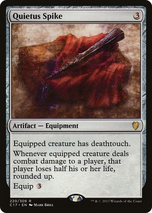 Quietus Spike (C17-220) - Commander 2017
