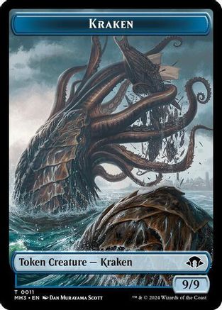 Kraken Token (MH3-011) - Modern Horizons 3