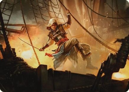 Edward Kenway Art Card (ASACR-005) - Assassin's Creed Art Series