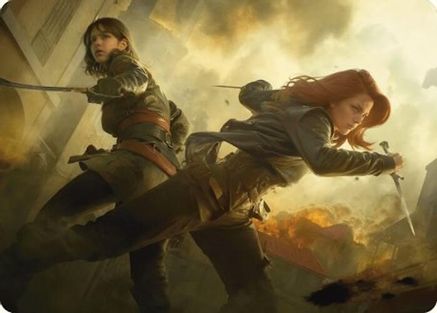Mary Read and Anne Bonny Art Card (ASACR-007) - Assassin's Creed Art Series