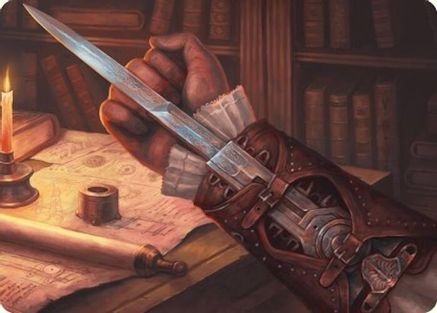 Hidden Blade Art Card (ASACR-009) - Assassin's Creed Art Series