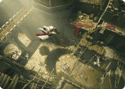 Rooftop Bypass Art Card (ASACR-020) - Assassin's Creed Art Series