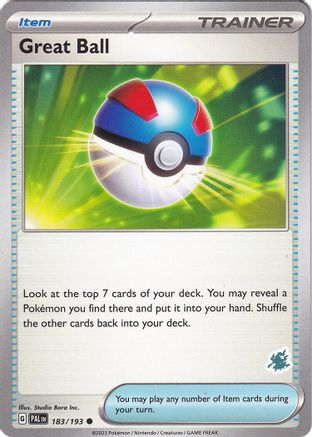 Great Ball - Darkrai Deck  Battle Academy 2024 - Common