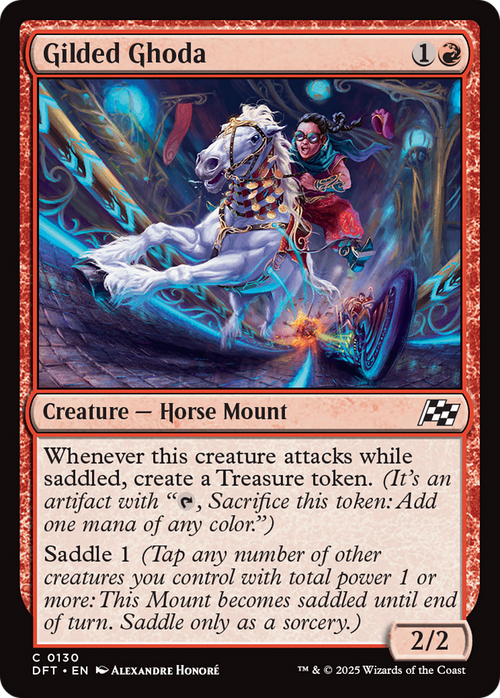 Gilded Ghoda (DFT-130) - Aetherdrift