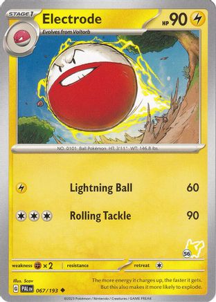 Electrode - Pikachu 56  Battle Academy 2024 - Uncommon