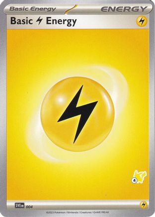 Basic Lightning Energy - Pikachu 4  Battle Academy 2024 - Common