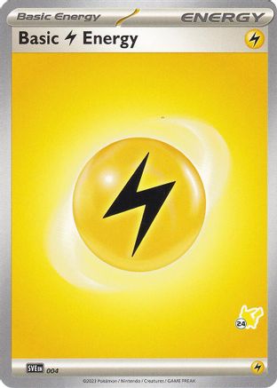 Basic Lightning Energy - Pikachu 24  Battle Academy 2024 - Common