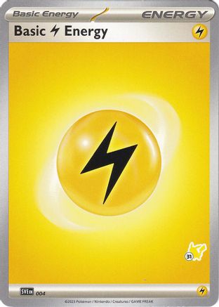 Basic Lightning Energy - Pikachu 31  Battle Academy 2024 - Common