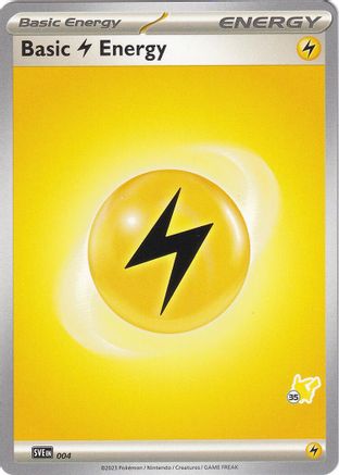 Basic Lightning Energy - Pikachu 35  Battle Academy 2024 - Common
